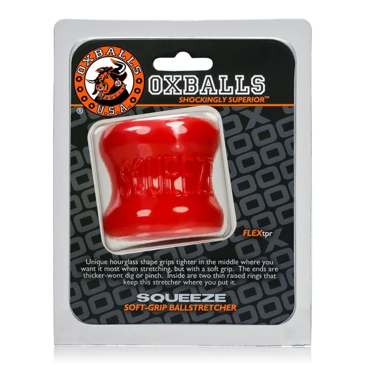 Oxballs Squeeze Ball Stretcher Red - Image 2