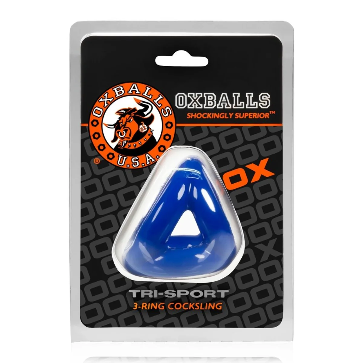 Oxballs Tri Sport Cocksling Blue - Image 2