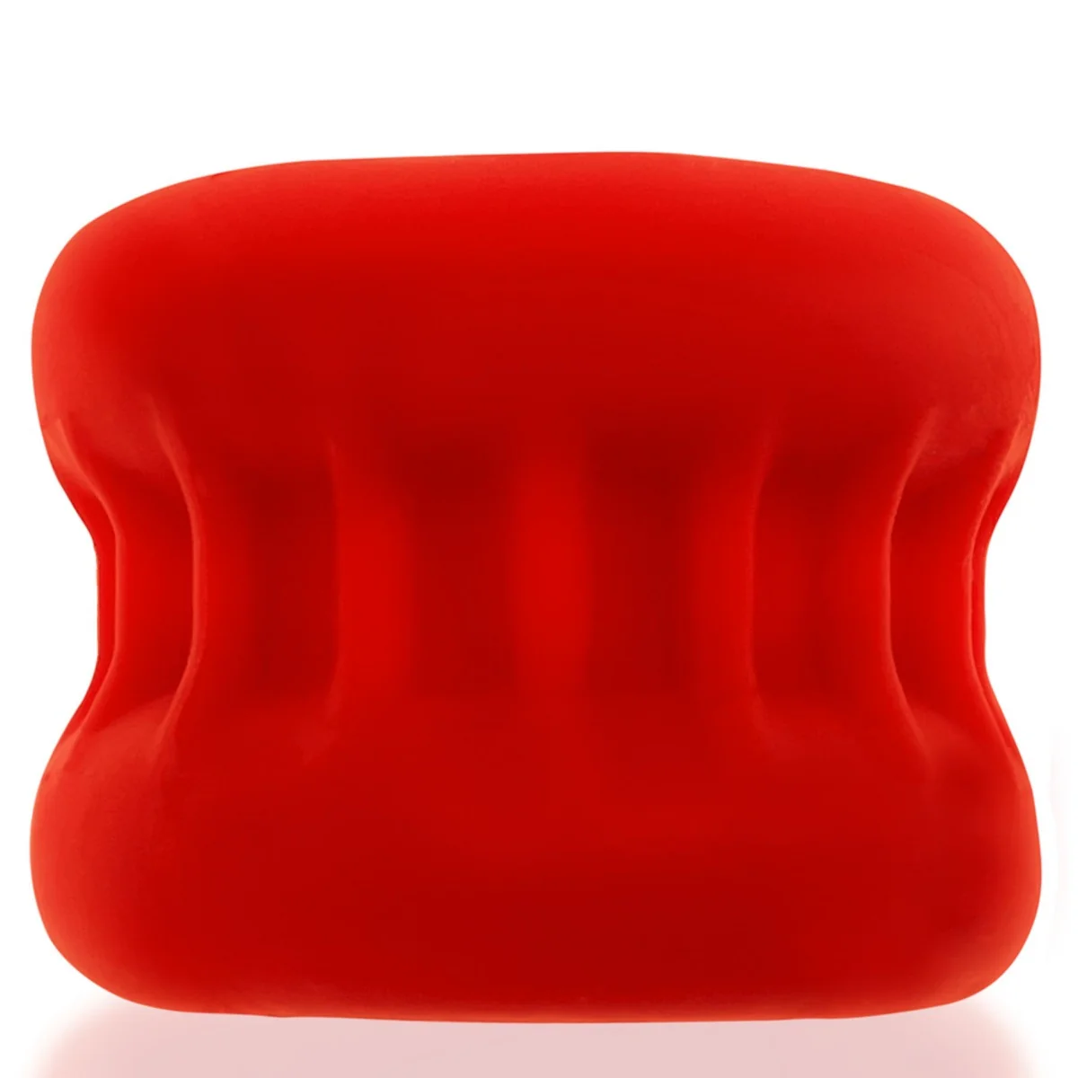 Oxballs Ultracore Core Ball Stretcher With Axis Cock Ring Red Ice - Image 4