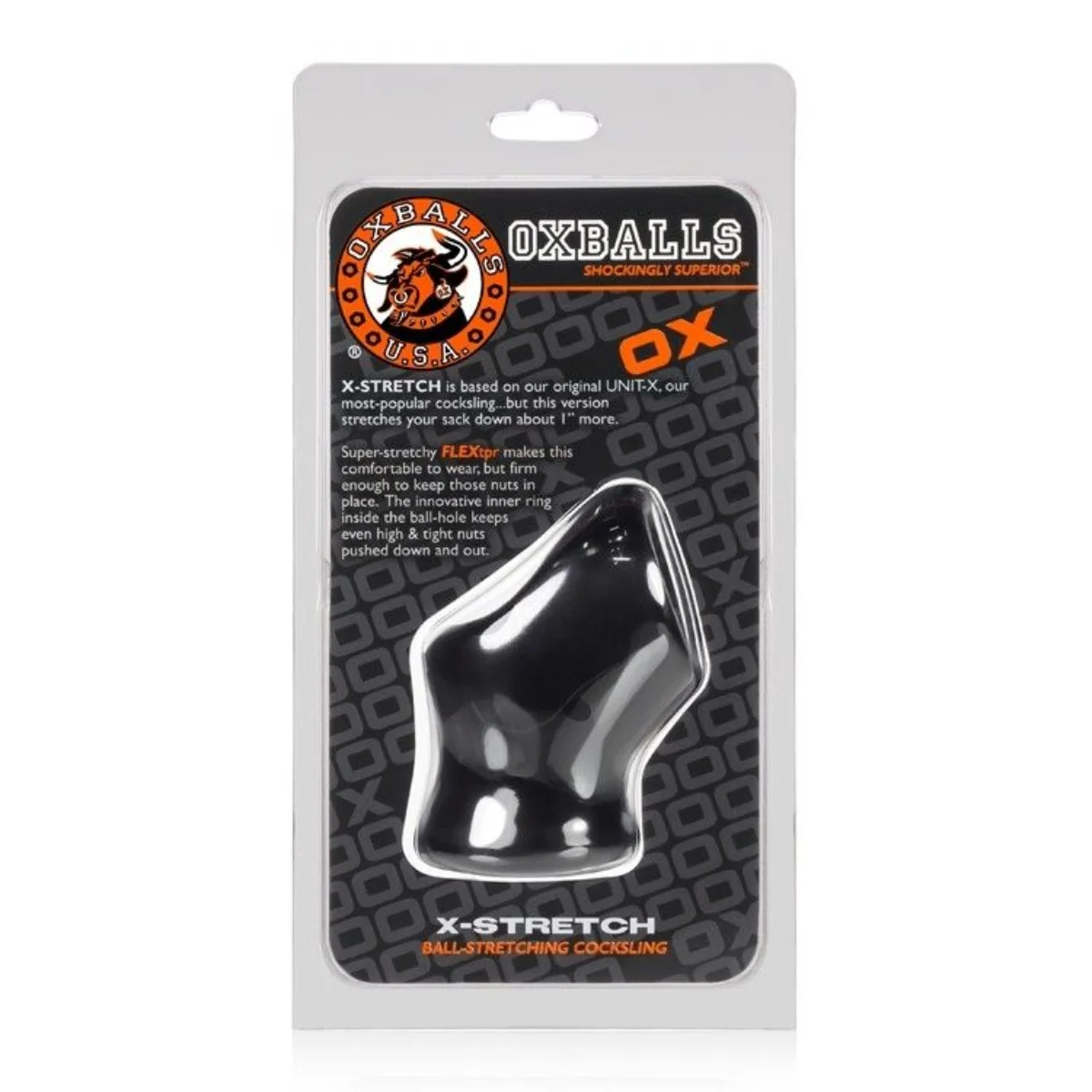 Oxballs Unit X Stretch Cocksling Black - Image 2