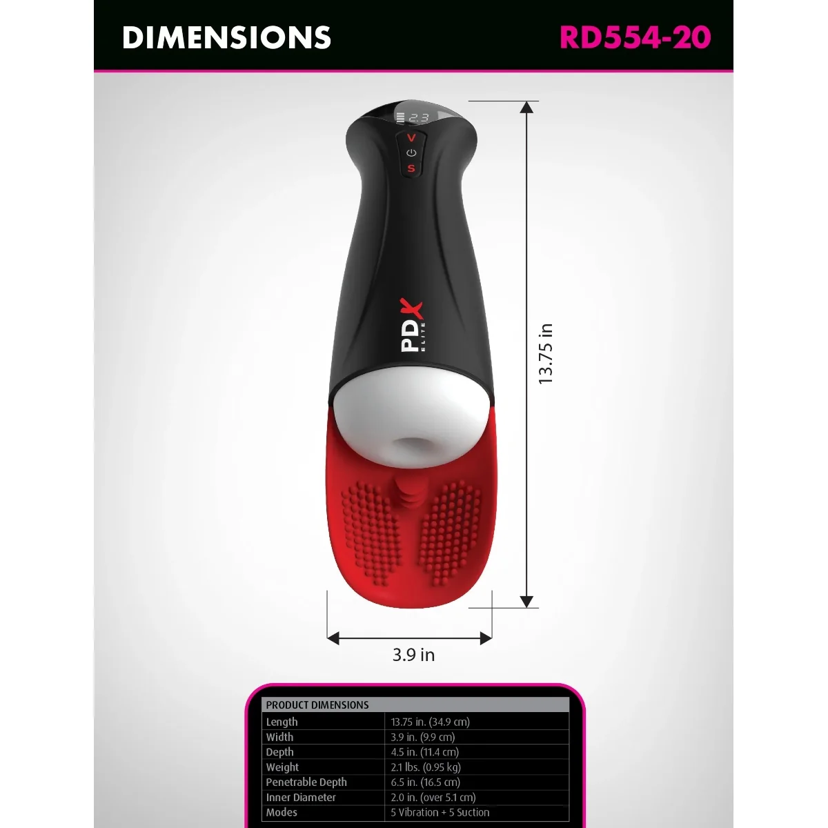 PDX Elite Fap-O-Matic Pro XL Masturbator White - Image 6