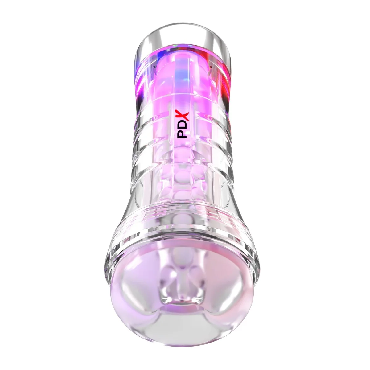 PDX Elite ViewTube XXL See Thru LED Stroker Clear - Image 3