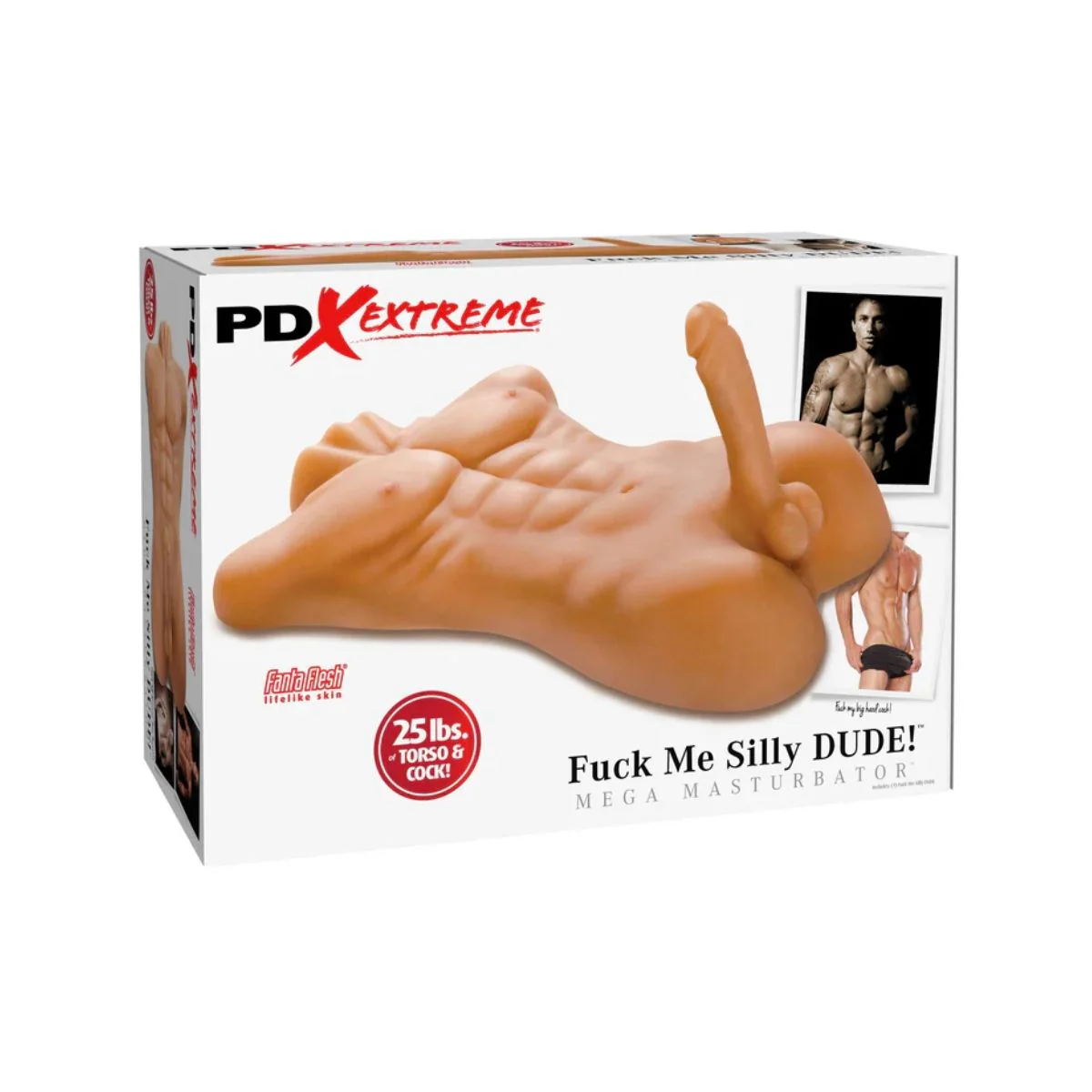 PDX Extreme Fuck Me Silly Dude Mega Masturbator Pink - Image 2