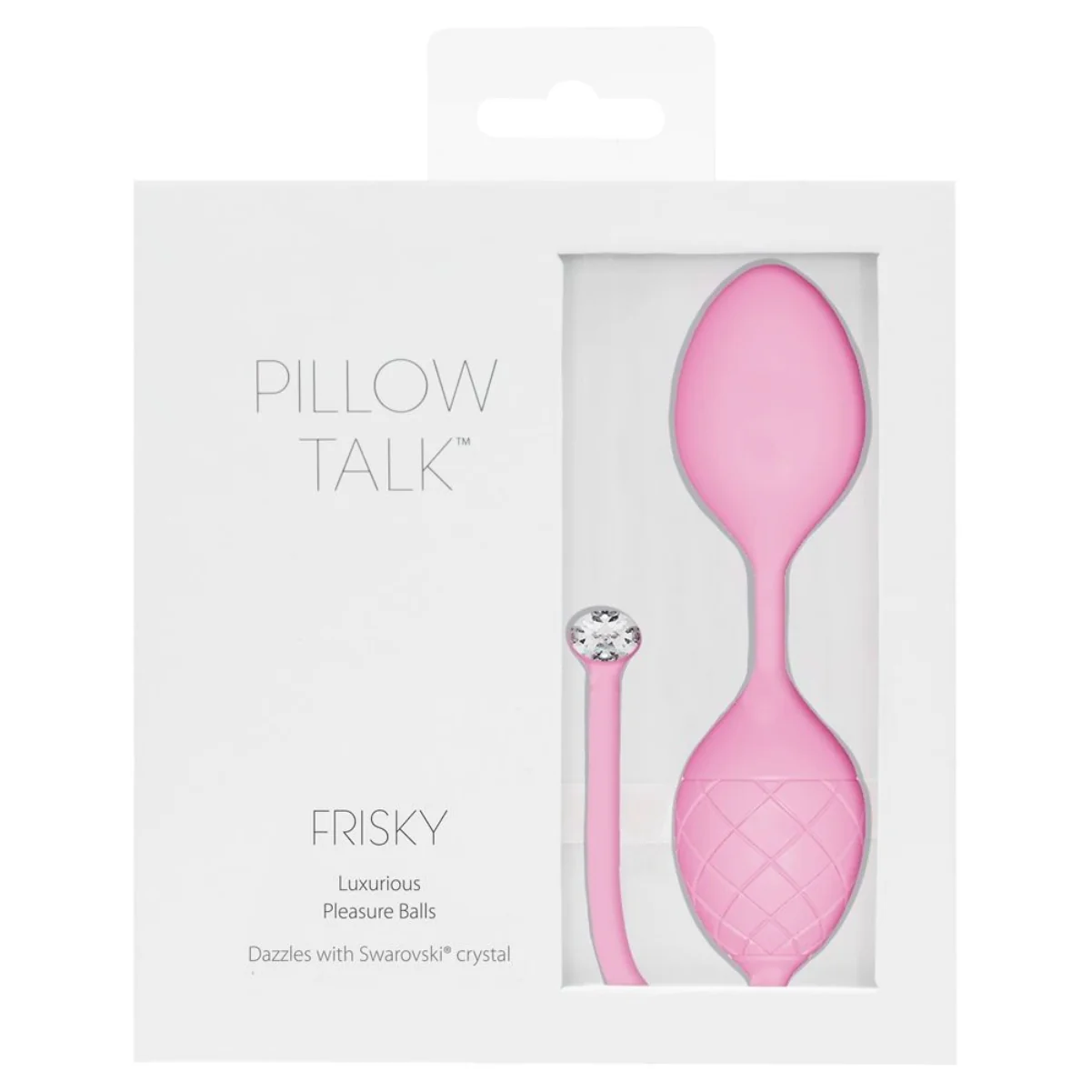 Pillow Talk Frisky Luxurious Pleasure Balls Pink - Image 2