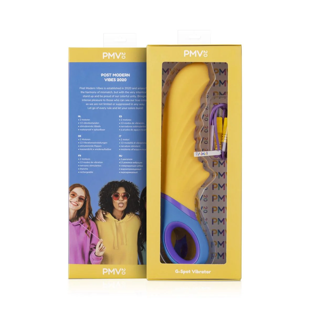 PMV20 Tone G-Spot Vibrator Yellow - Image 2