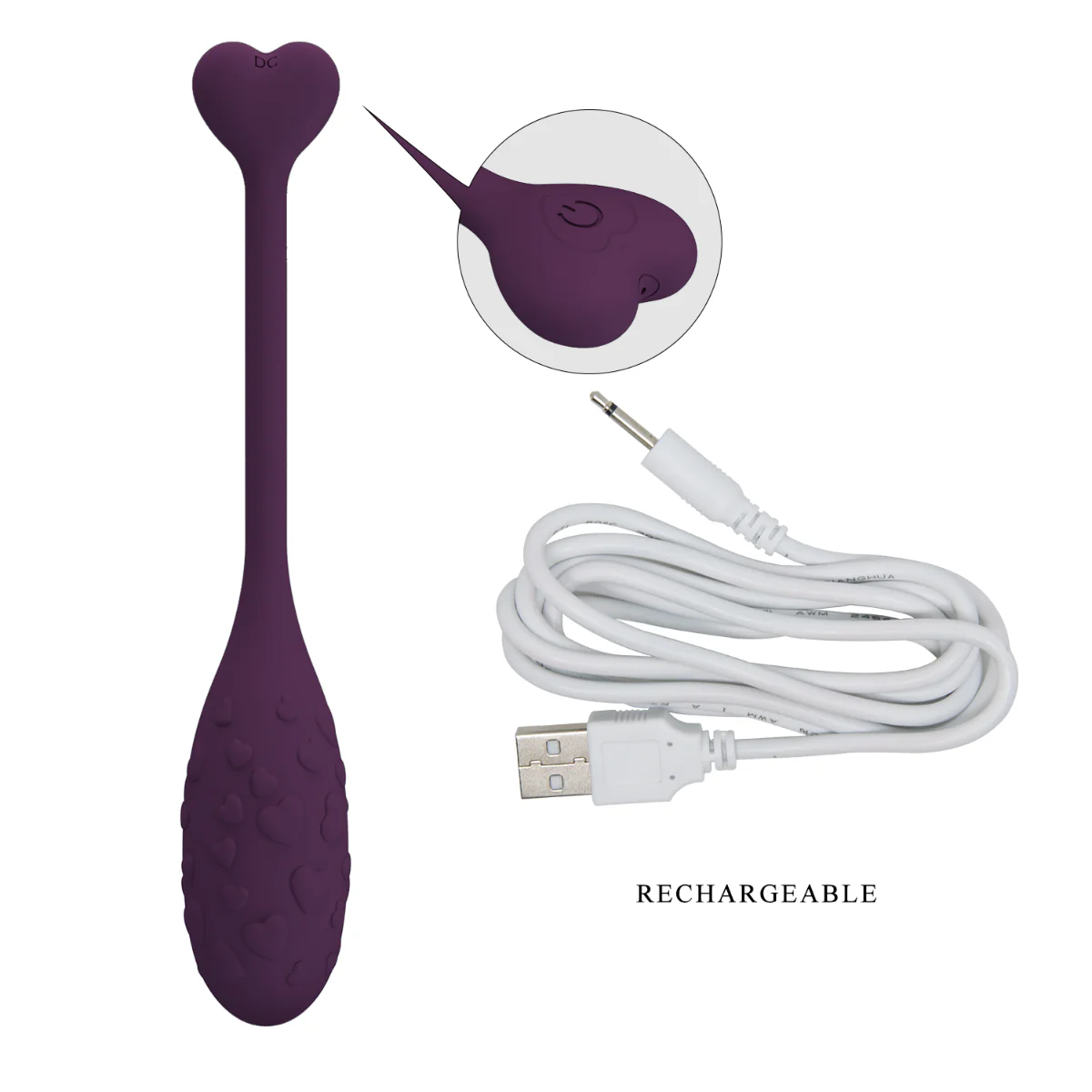 Pretty Love Fisherman Vibrating Egg Purple - Image 7