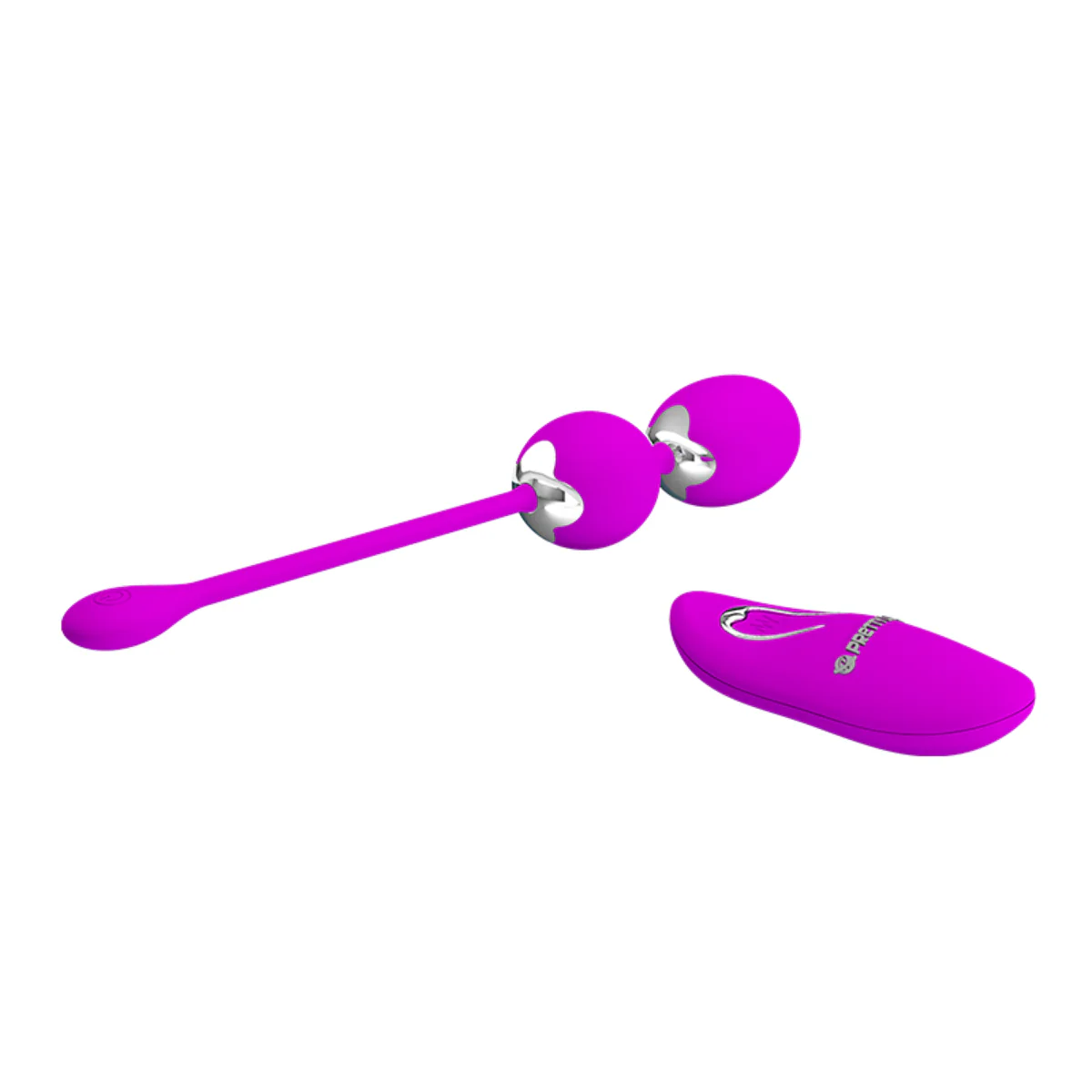 Pretty Love Willie Remote Control Vibrating Kegel Balls Purple - Image 4