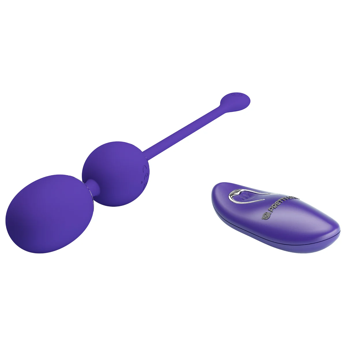Pretty Love Willie Youth Rechargeable Remote Control Kegel Balls Purple - Image 4