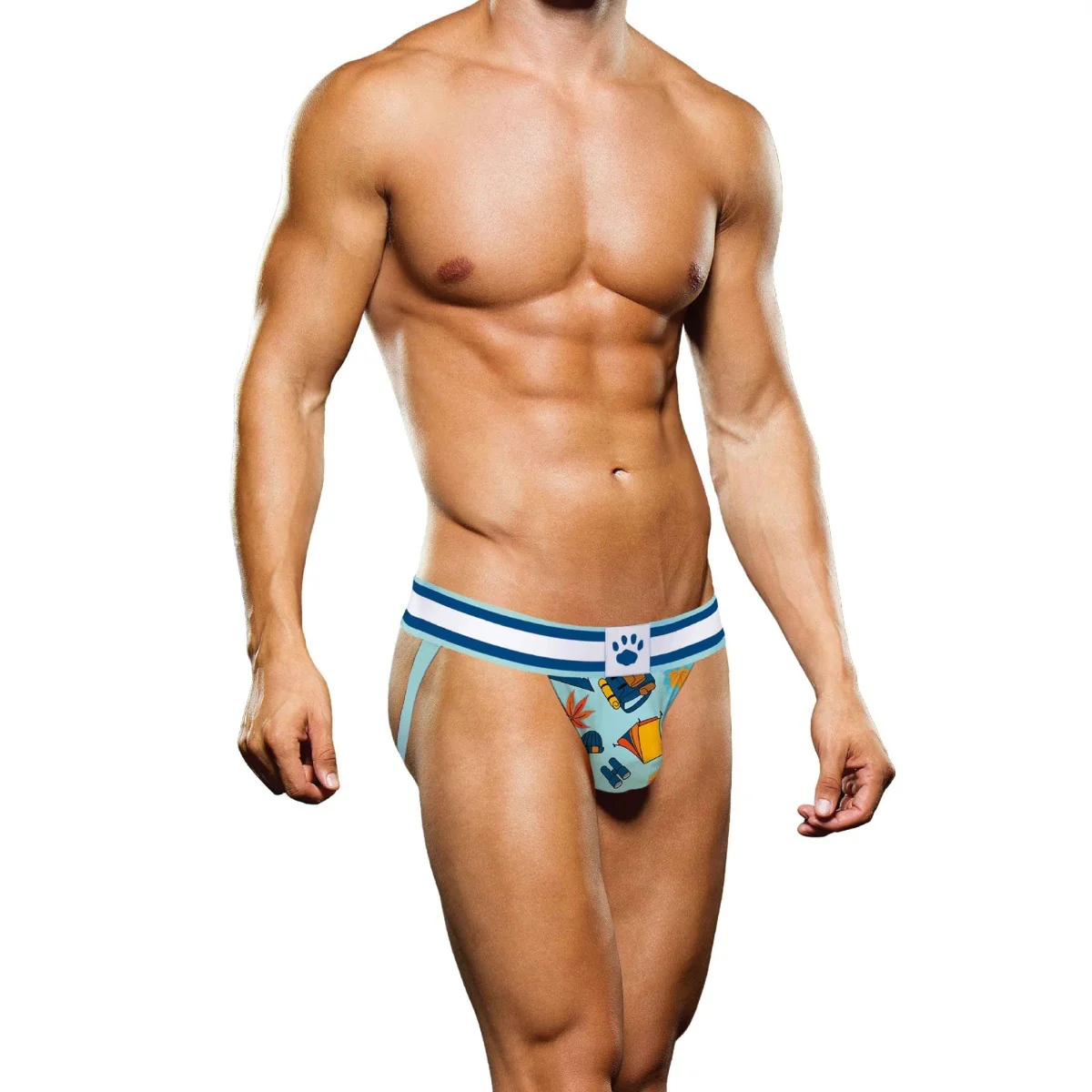 Prowler Autumn Scene Jock Strap Blue White