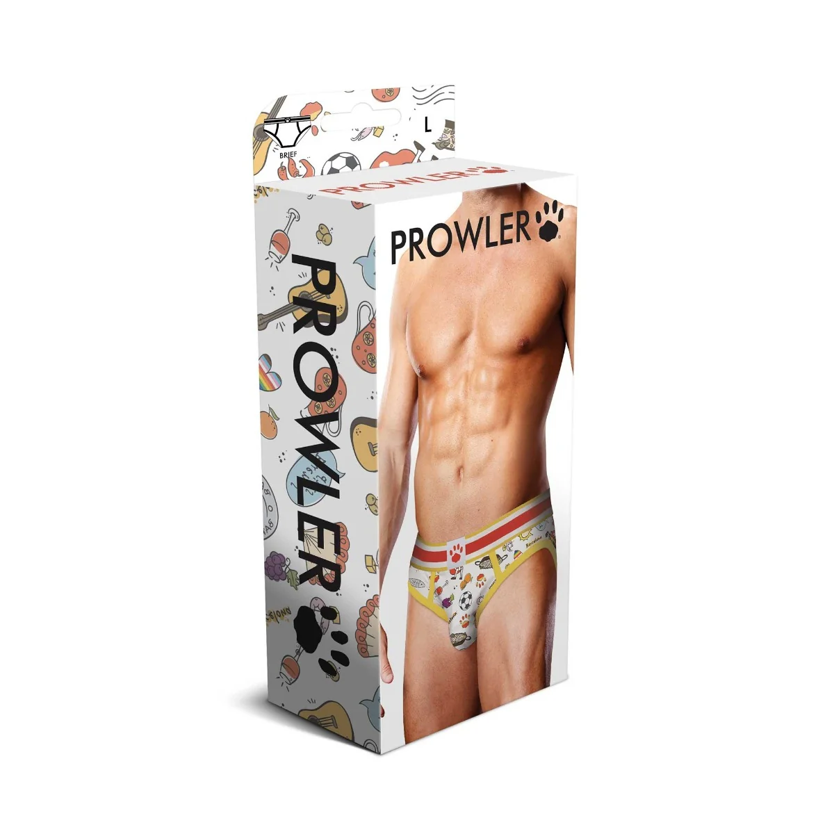 Prowler Barcelona Brief Yellow Red - Image 2