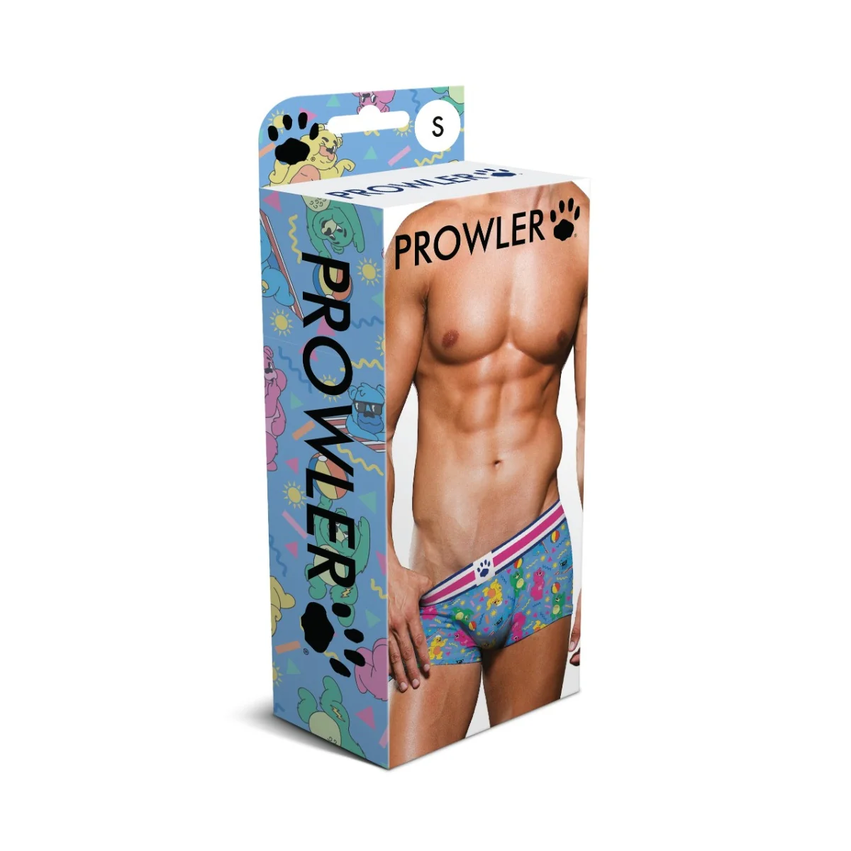 Prowler Beach Bears Trunk Blue Pink - Image 2