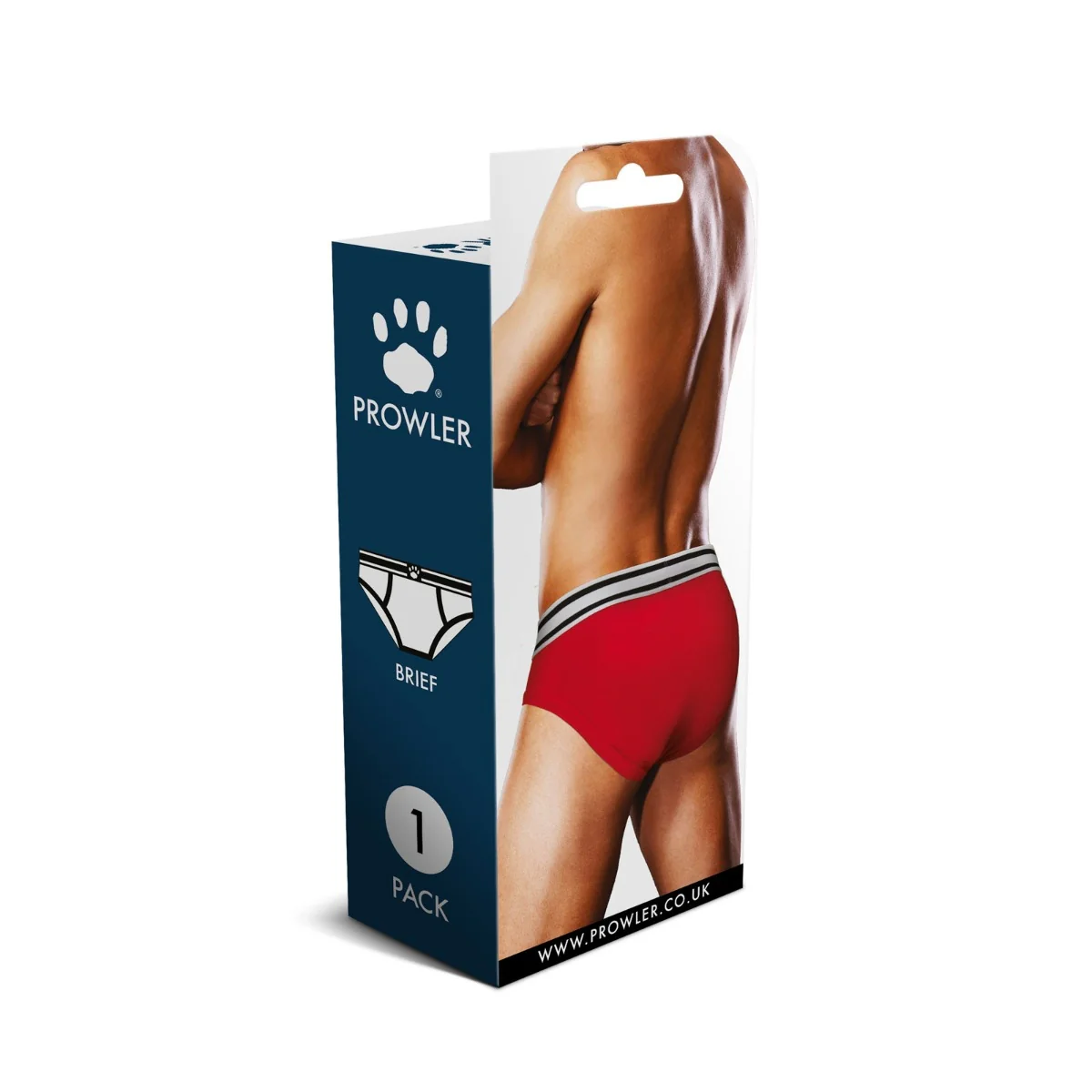 Prowler Brief Red White - Image 4