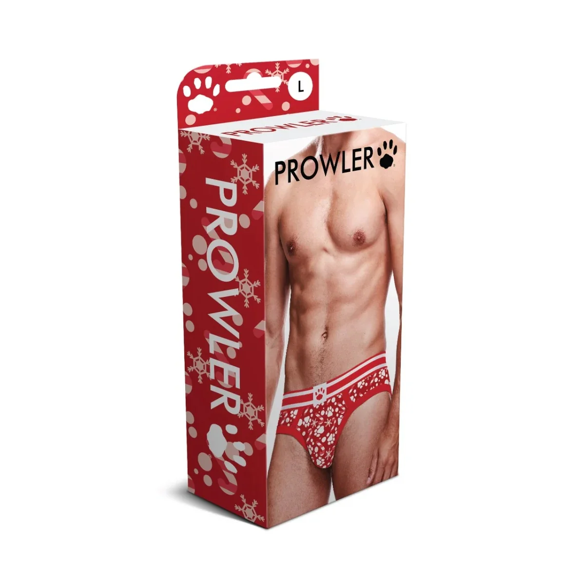 Prowler Christmas Paws Brief Red - Image 2