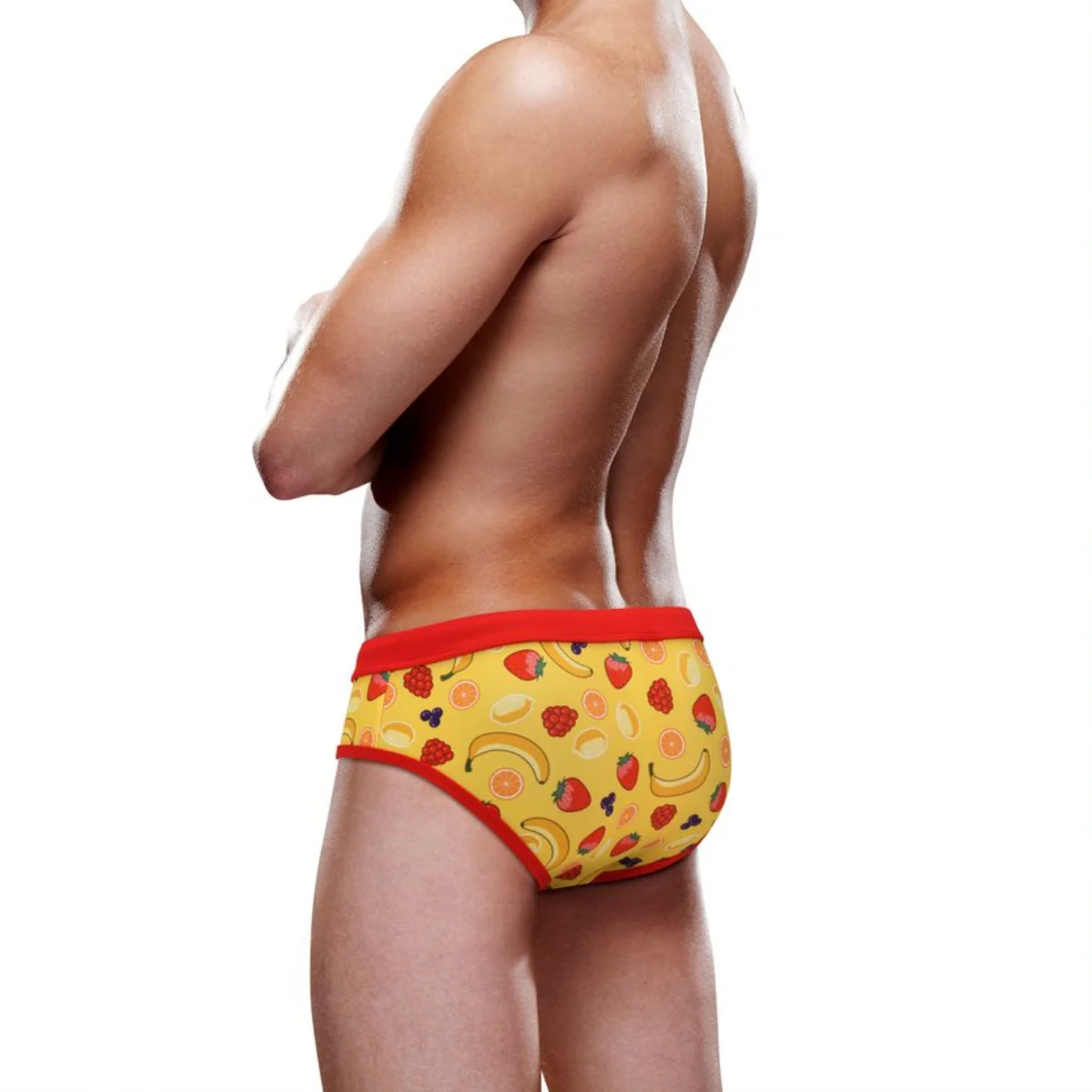 Prowler Fruits Swim Brief Red Yellow - Image 2
