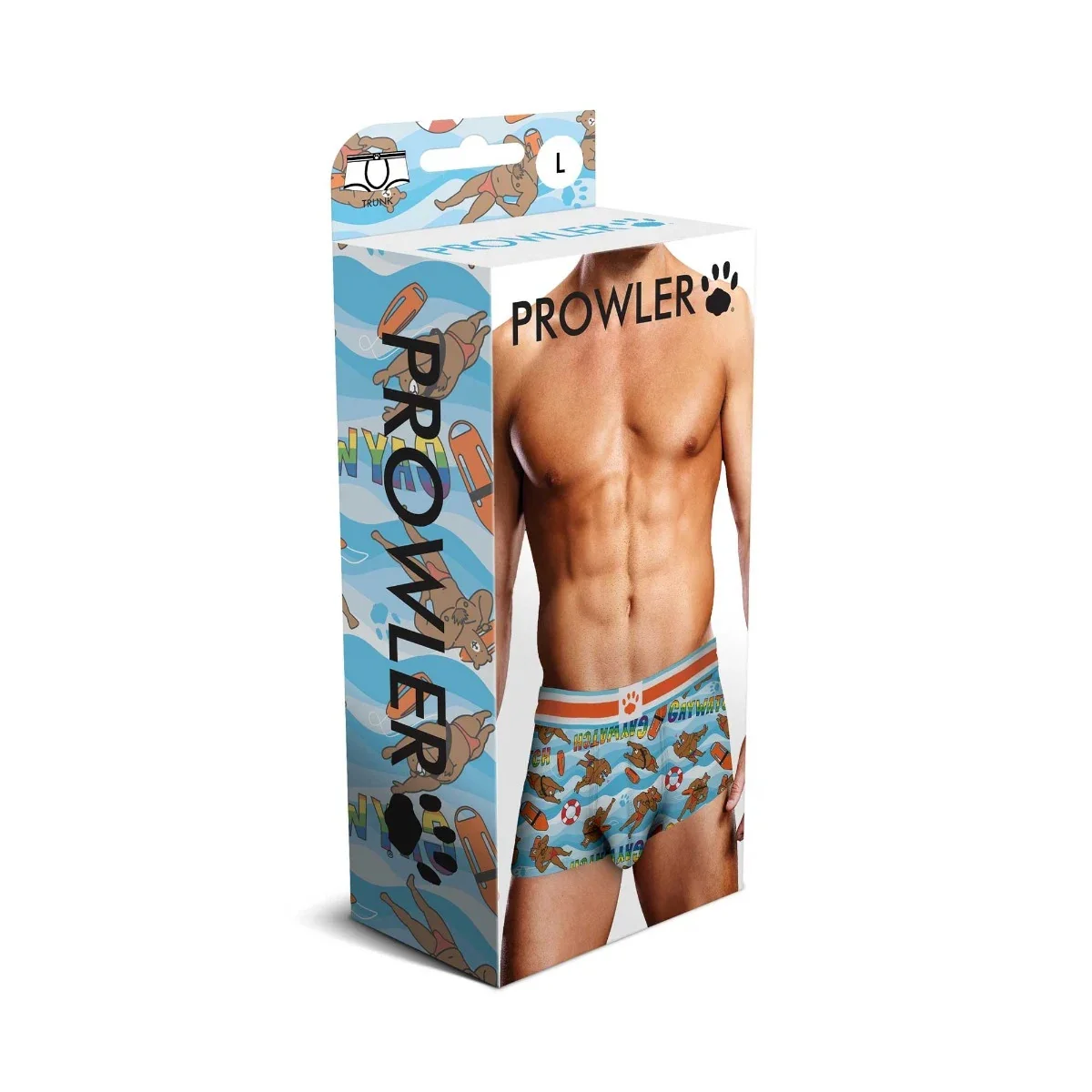 Prowler Gaywatch Bears Trunk Blue Orange - Image 2