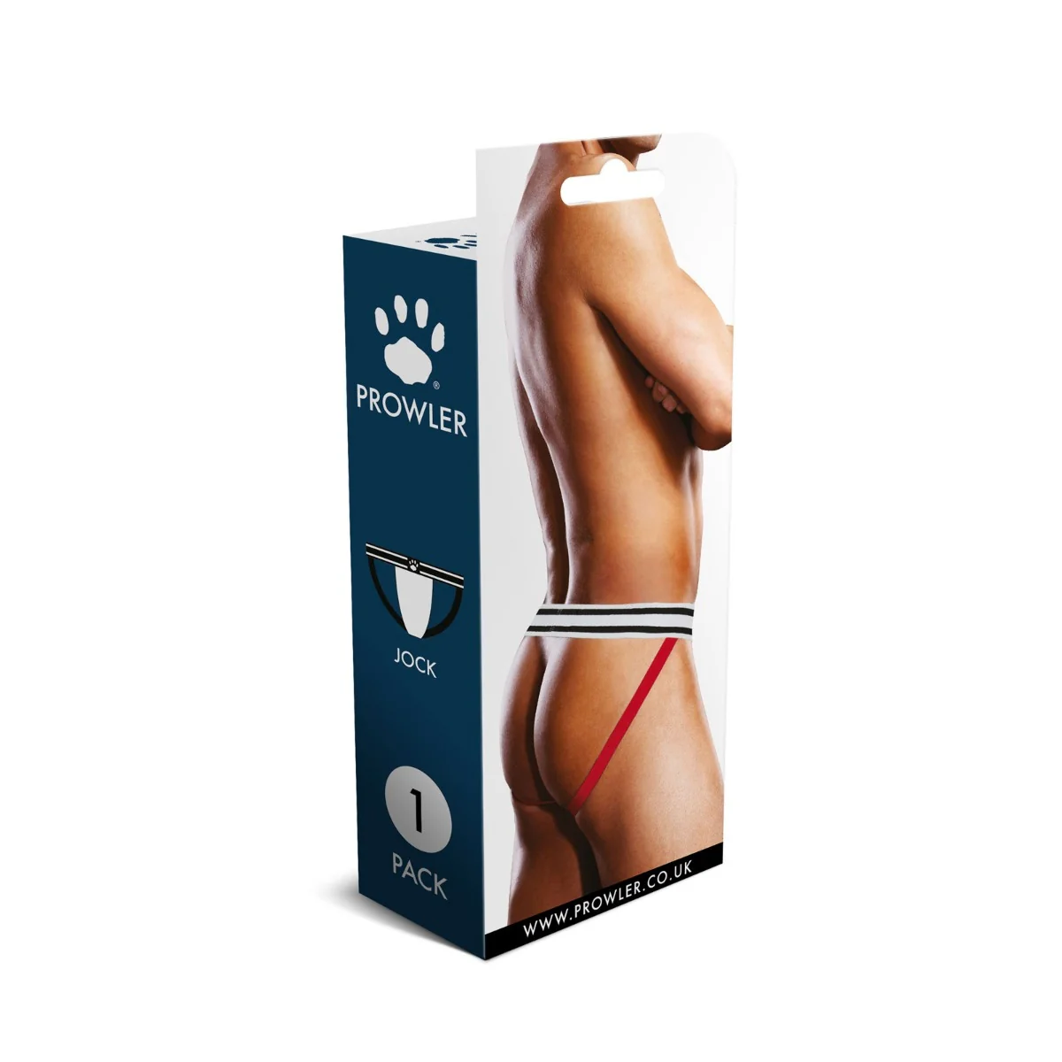 Prowler Jock Strap Red White - Image 4