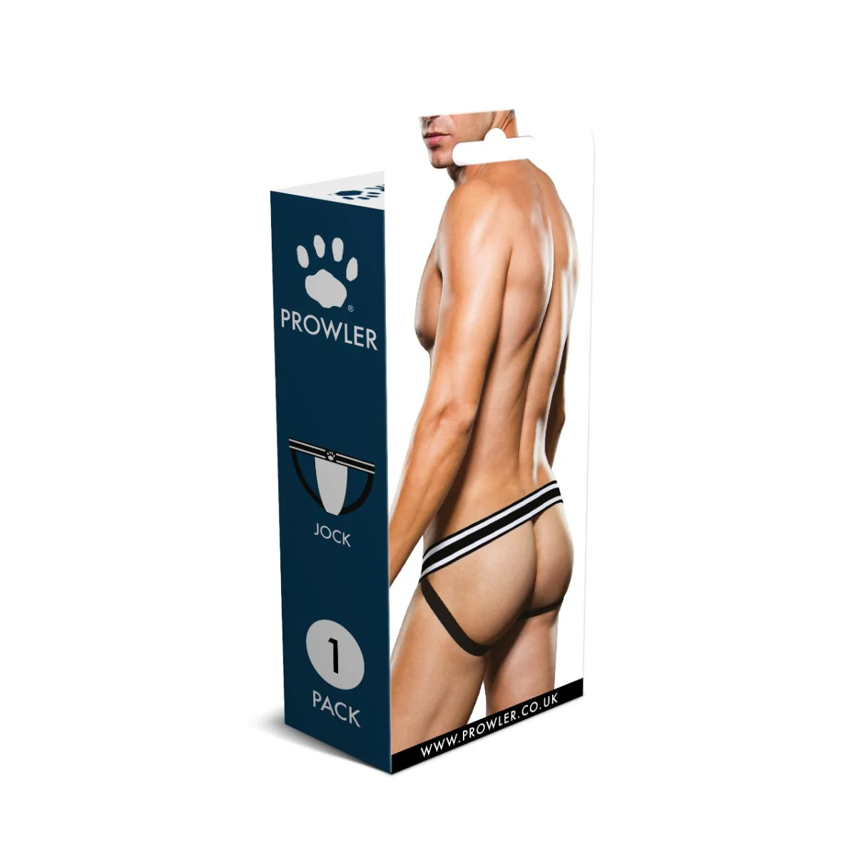 Prowler Jock Strap White Black - Image 4