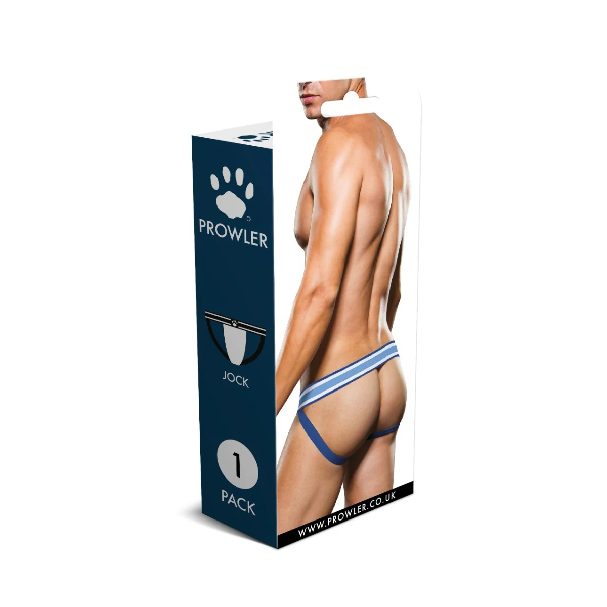 Prowler Jock Strap White Blue - Image 4