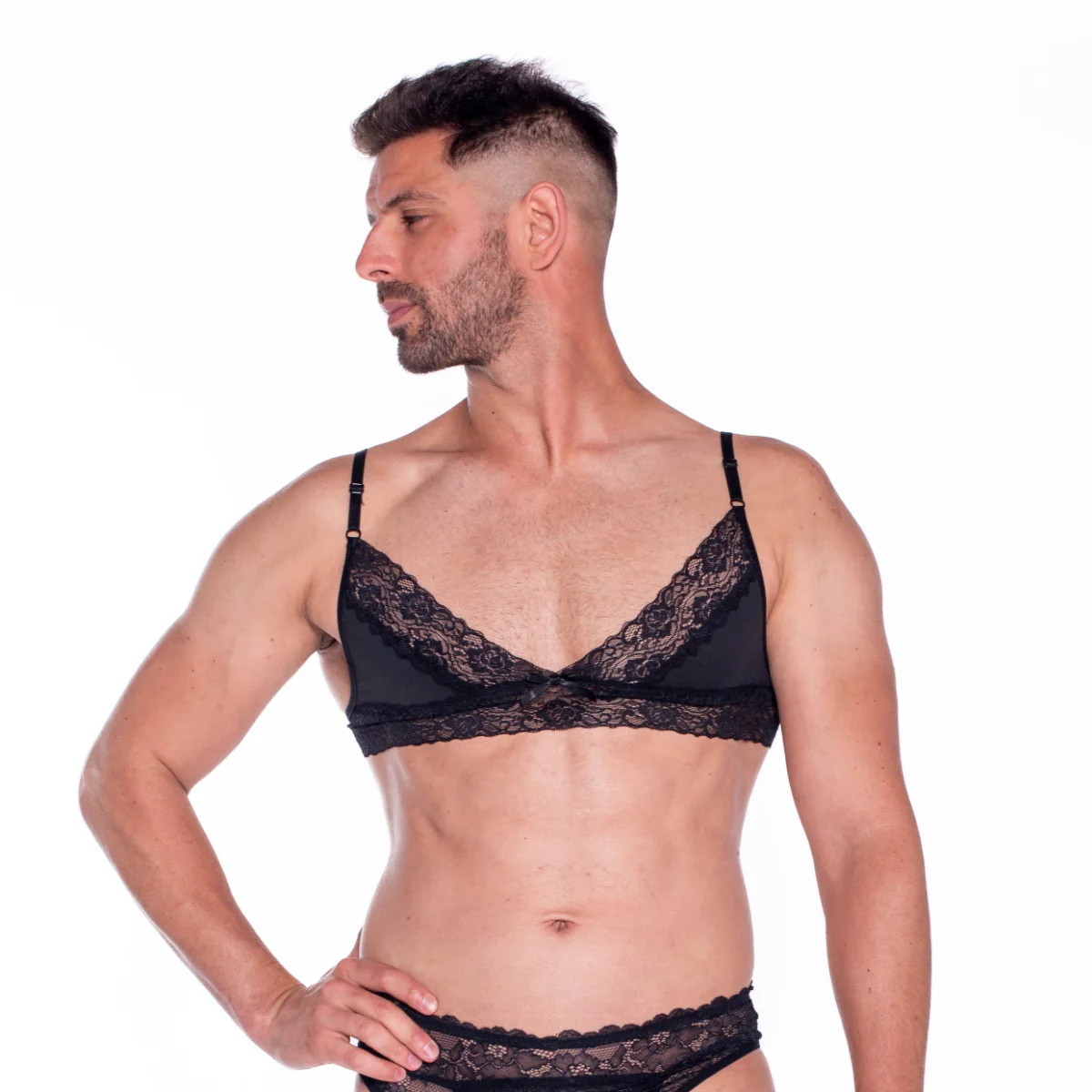 Prowler Lace Bra Black - Image 6