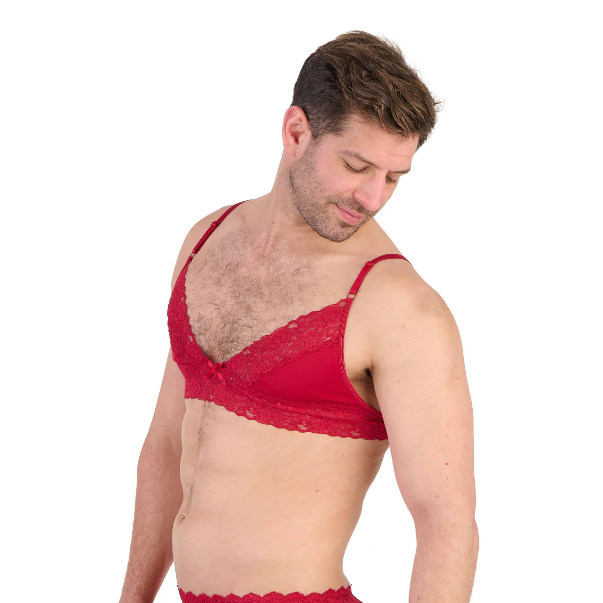 Prowler Lace Bra Red - Image 4