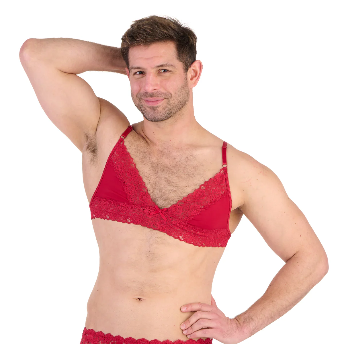 Prowler Lace Bra Red - Image 5