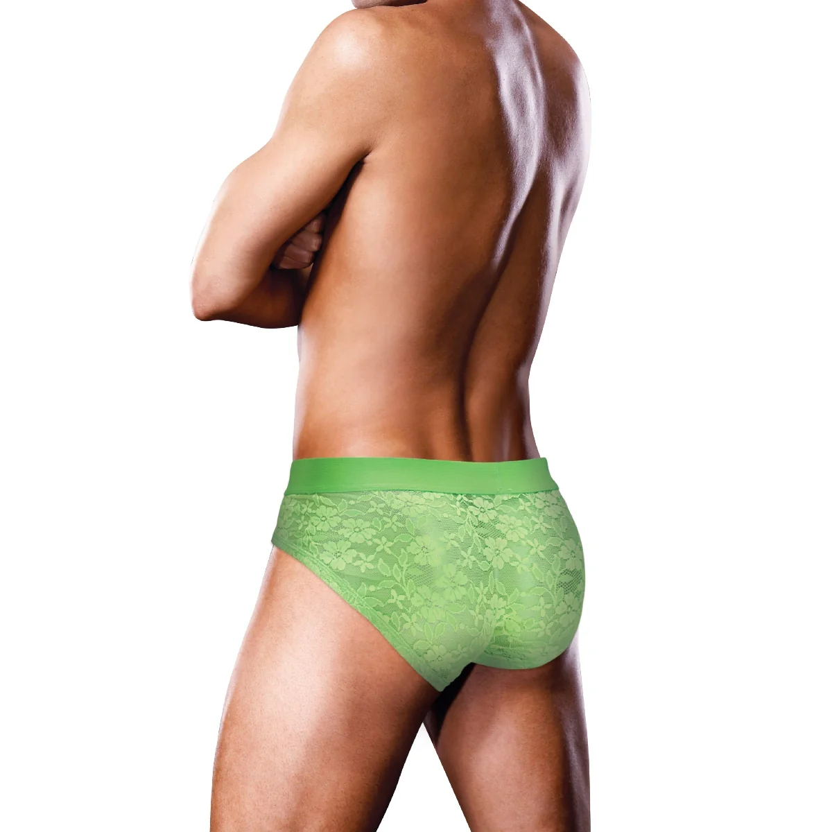 Prowler Lace Brief Neon Green - Image 4