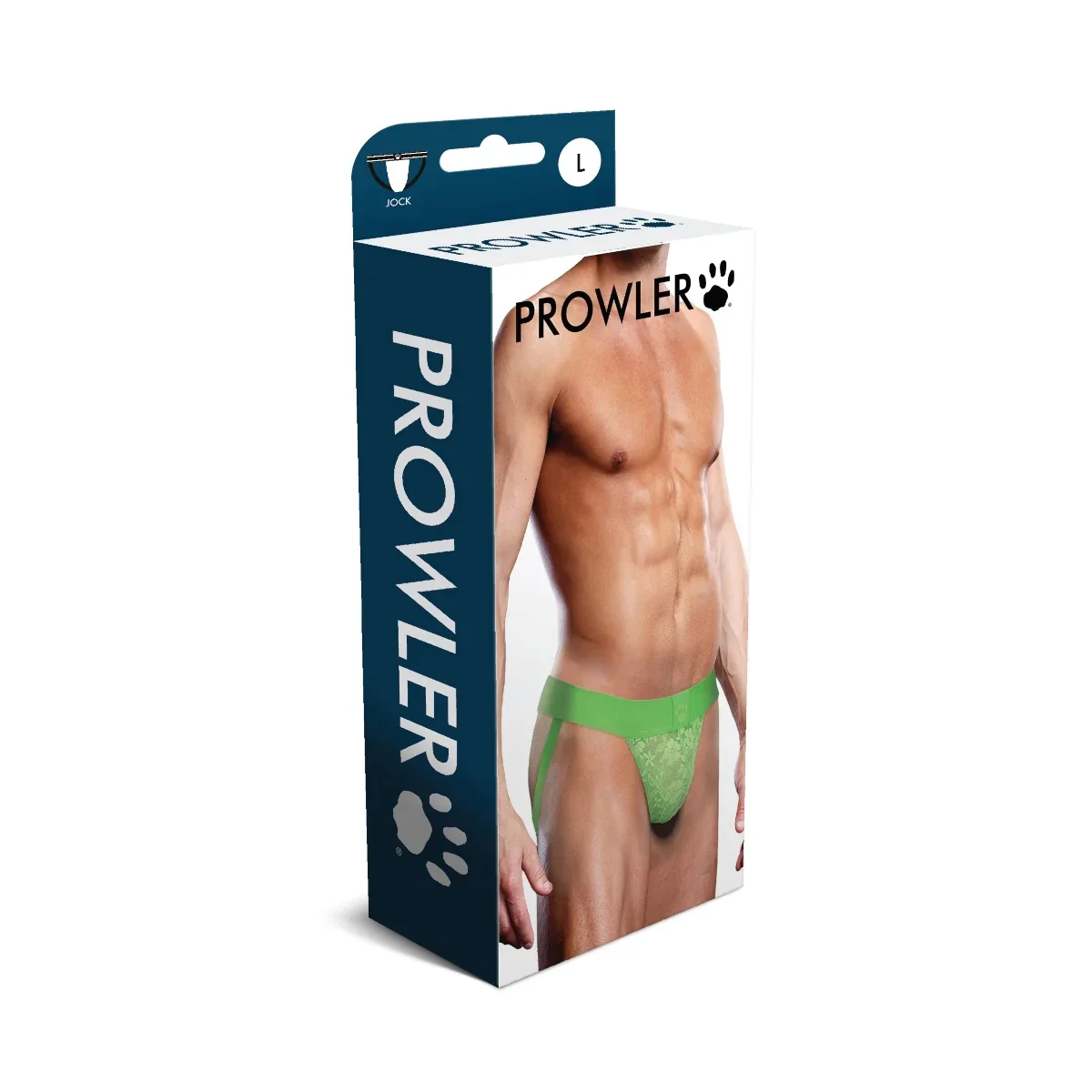 Prowler Lace Jock Strap Neon Green - Image 2