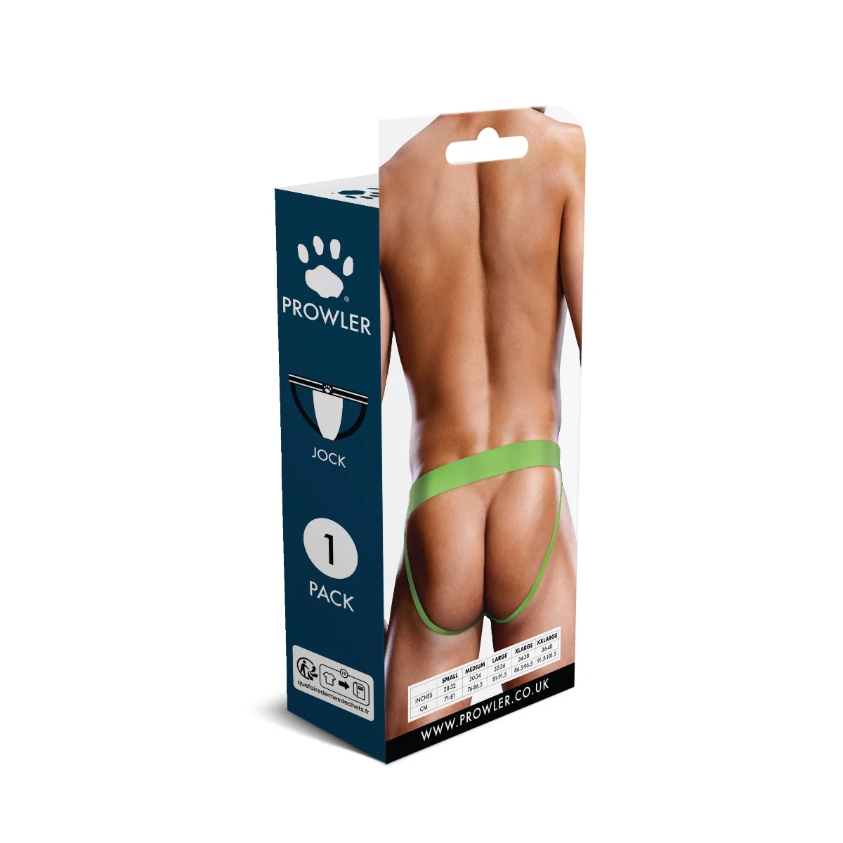 Prowler Lace Jock Strap Neon Green - Image 4