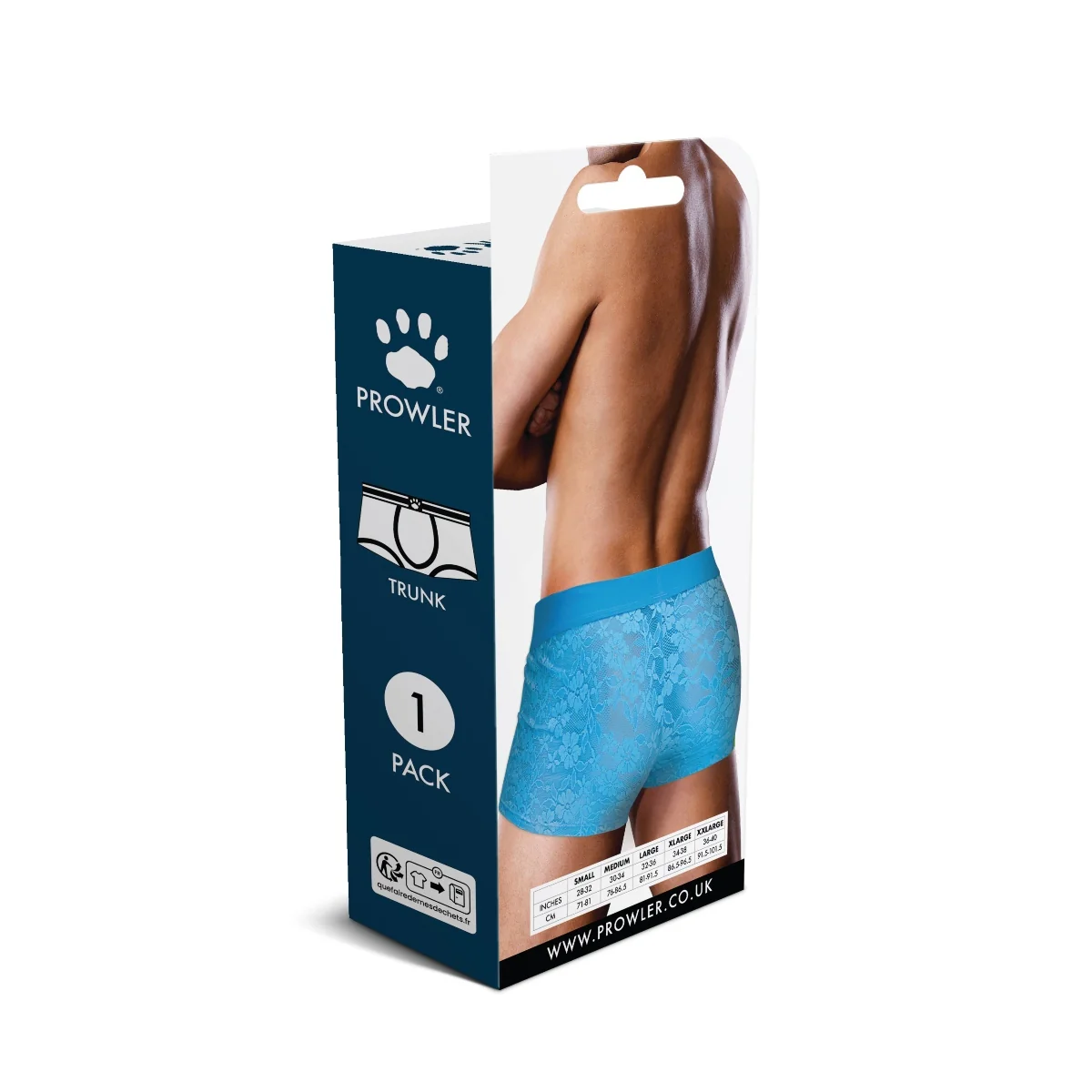 Prowler Lace Trunk Neon Blue - Image 4