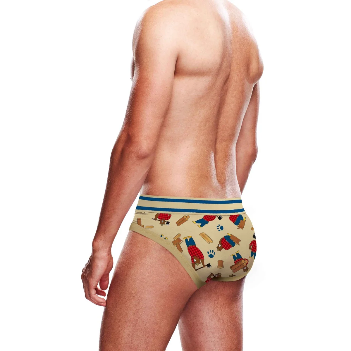 Prowler Lumberbear Brief Beige Blue - Image 3