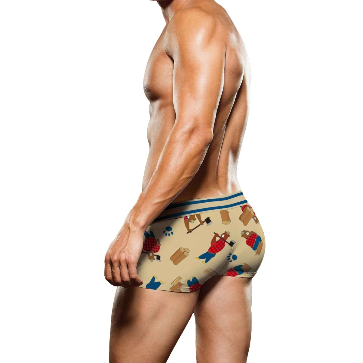 Prowler Lumberbear Trunk Beige Blue - Image 3