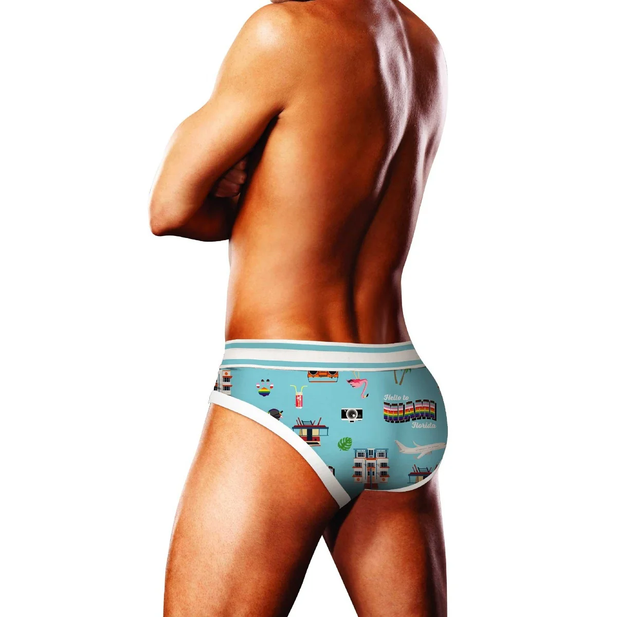 Prowler Miami Brief Blue White - Image 3