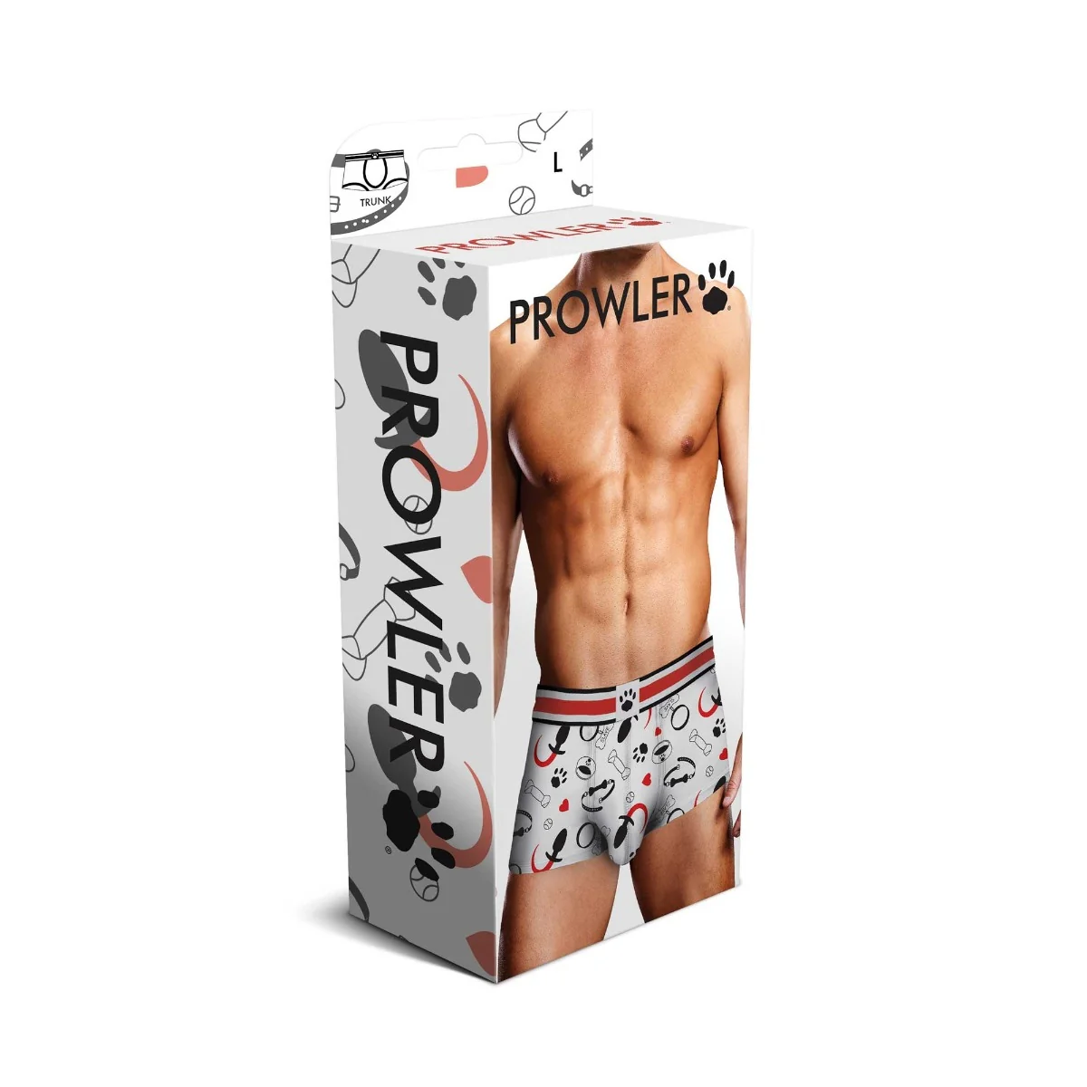 Prowler Puppie Print Trunk Black Red - Image 2
