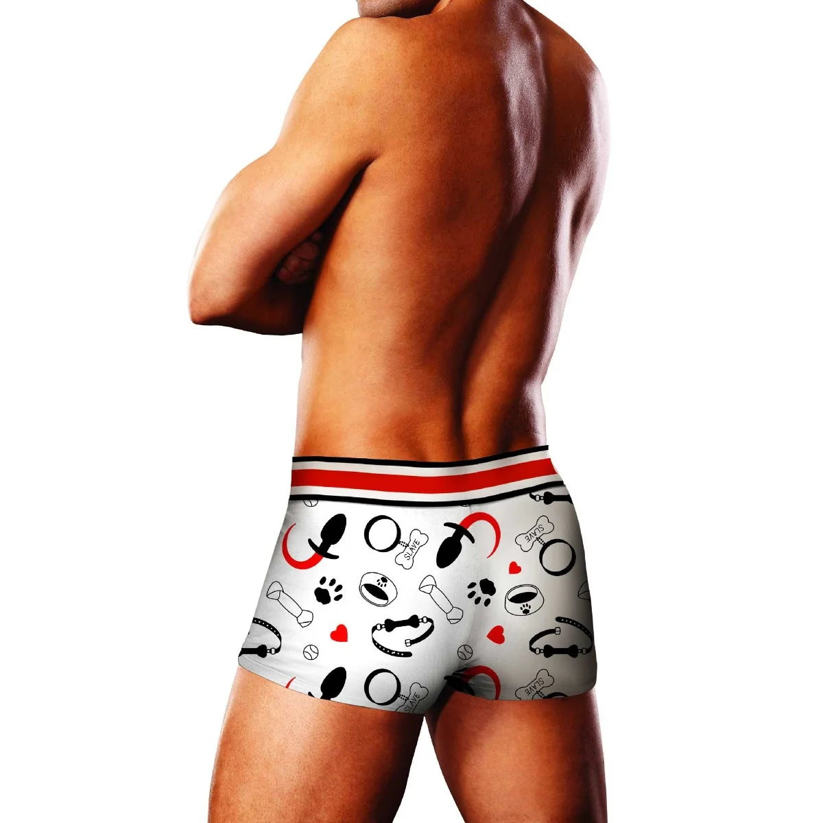 Prowler Puppie Print Trunk Black Red - Image 3