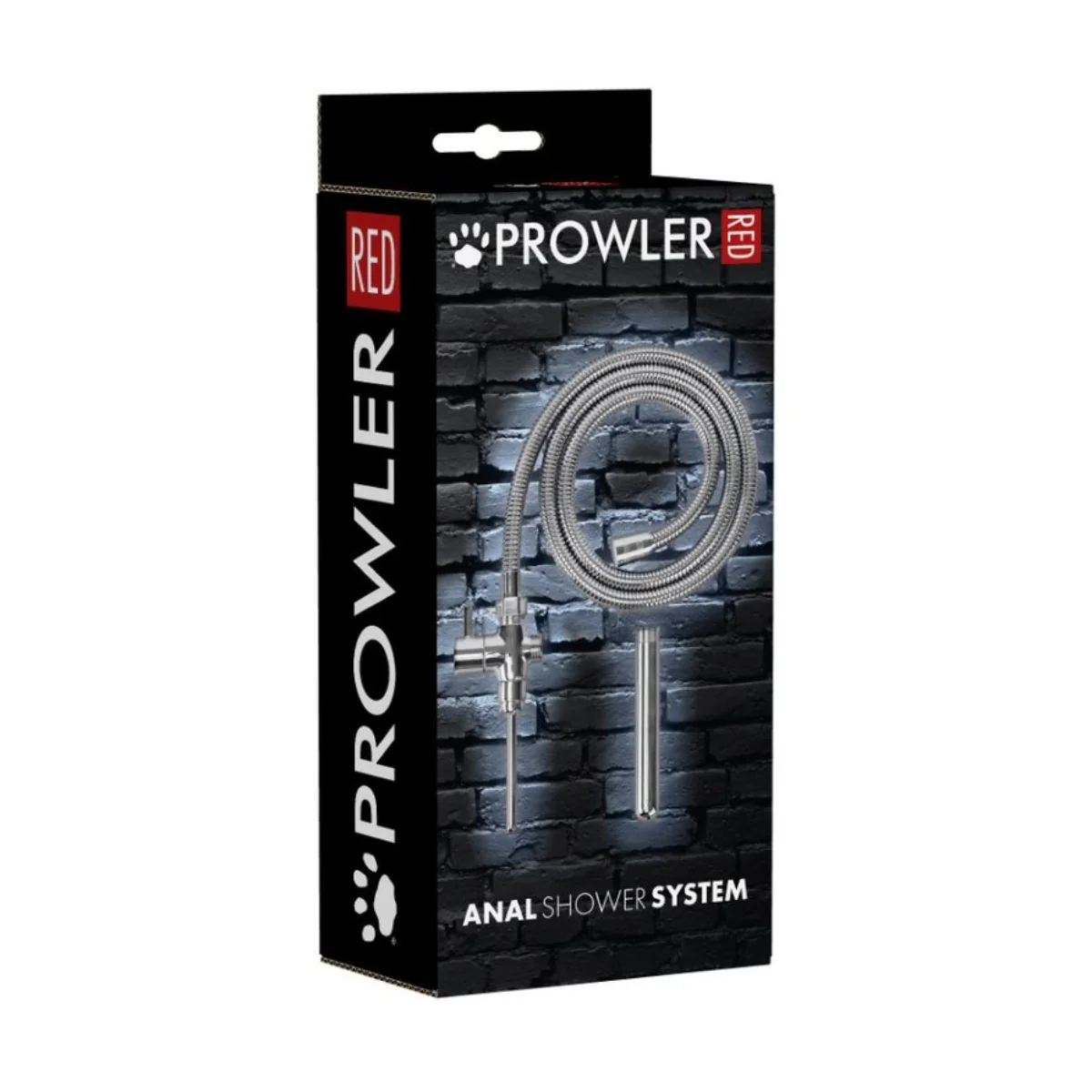 Prowler RED Anal Shower System Douche Set Silver - Image 2