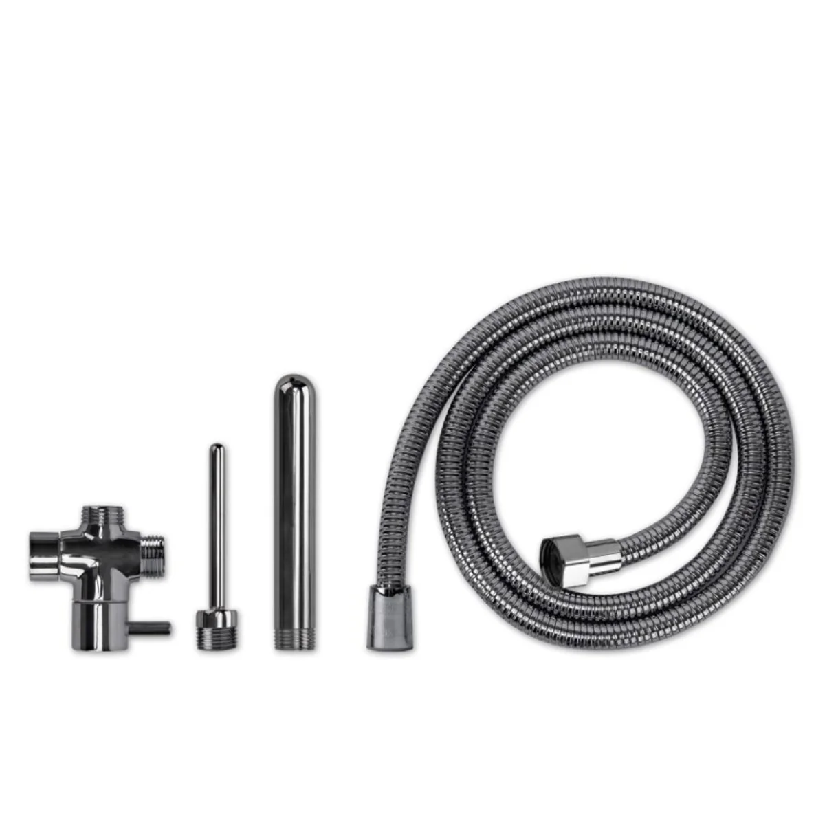 Prowler RED Anal Shower System Douche Set Silver - Image 4