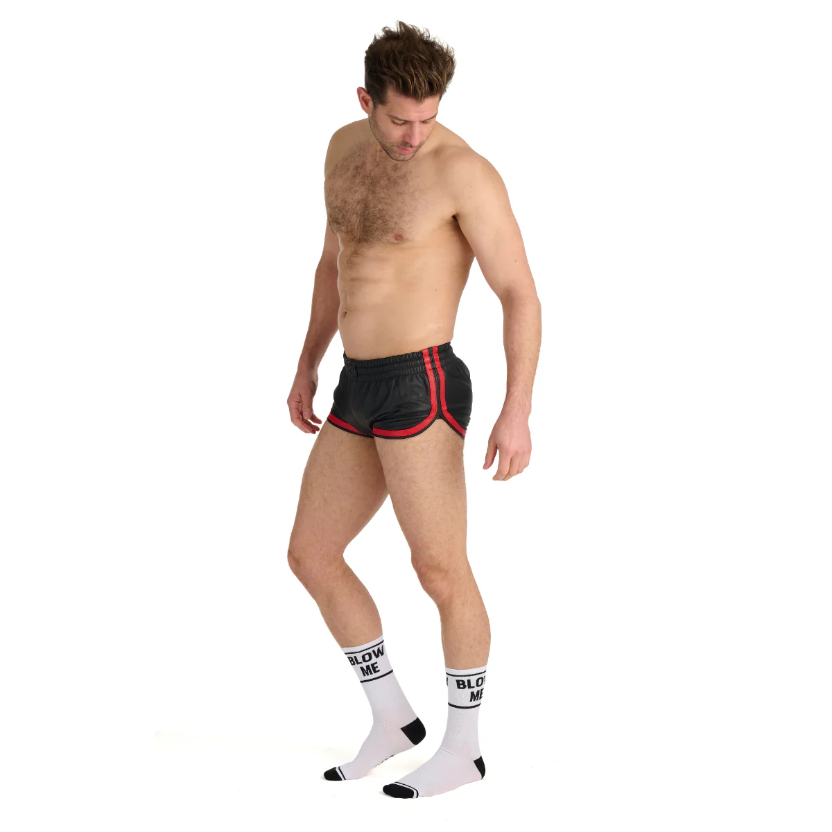 Prowler RED Blow Me Socks White Black - Image 3