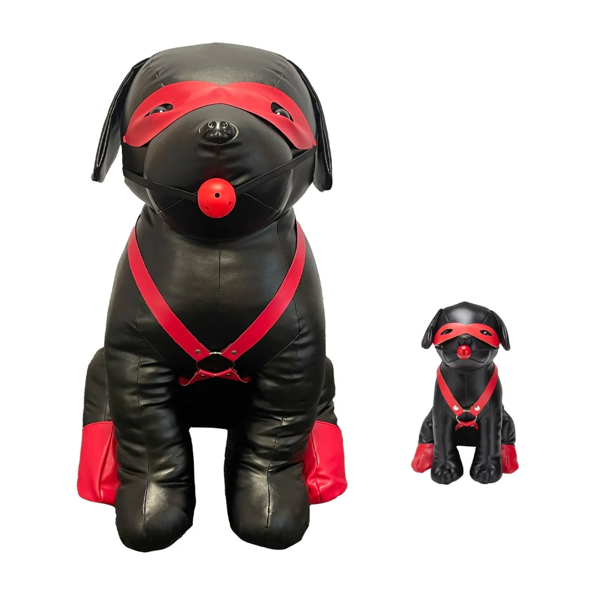 Prowler RED Bondage Puppy Booted Up Bandit Large - Image 2