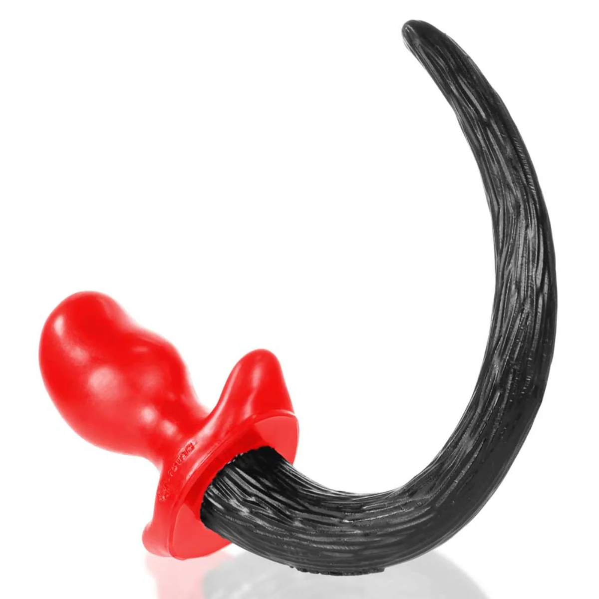 Prowler RED By Oxballs PUPTAIL Butt Plug Red Black Medium - Image 3