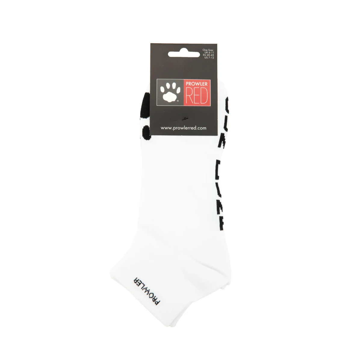 Prowler RED Cum Dump Ankle Socks White Black - Image 2