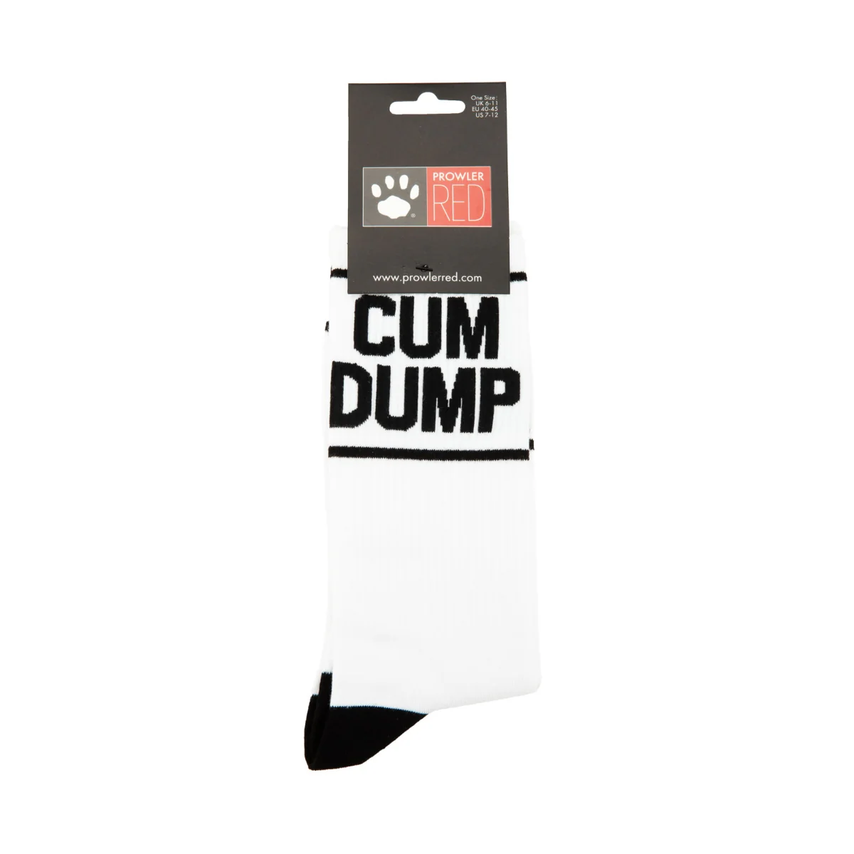 Prowler RED Cum Dump Socks Black White - Image 2