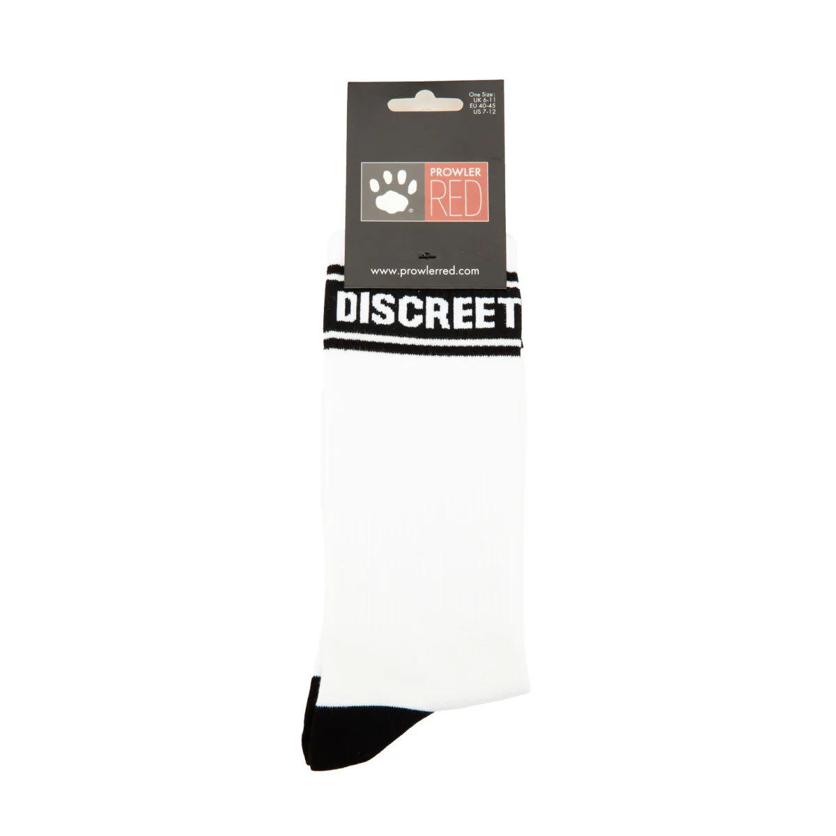 Prowler RED Discreet Socks White Black - Image 2
