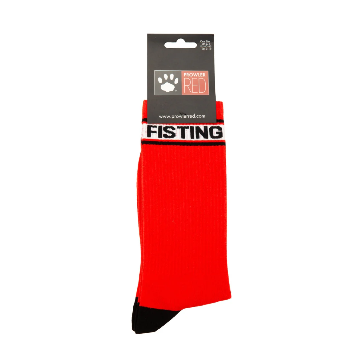 Prowler RED Fisting Socks Red Black White - Image 2