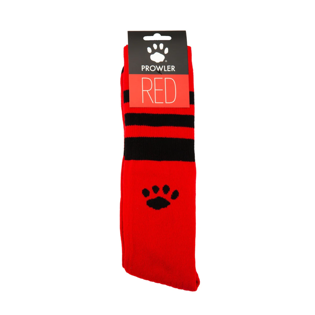 Prowler RED Football Socks Red Black - Image 2