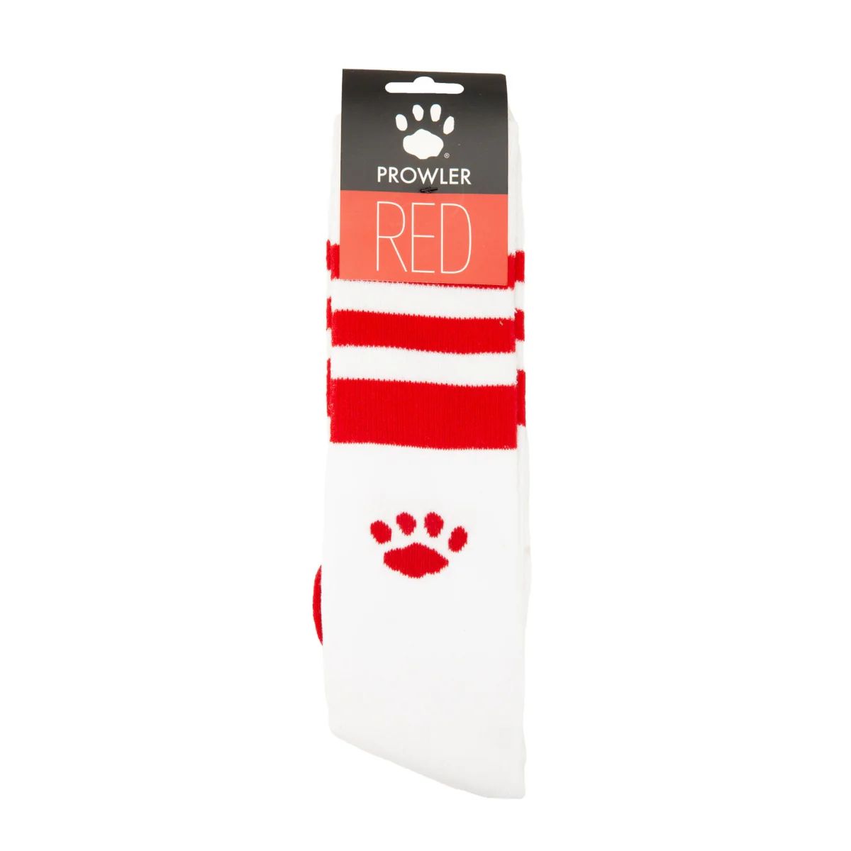 Prowler RED Football Socks White Red - Image 2