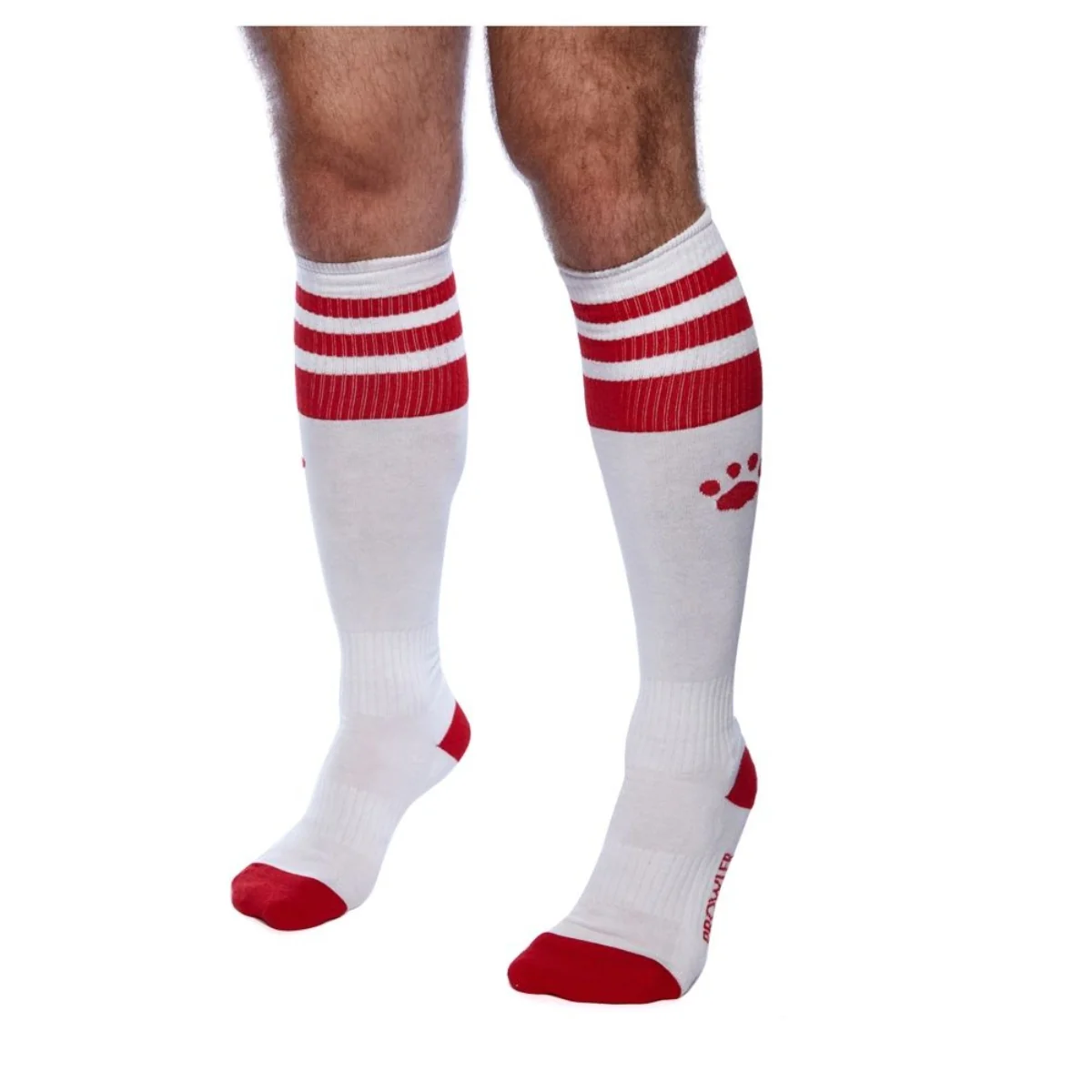 Prowler RED Football Socks White Red - Image 3