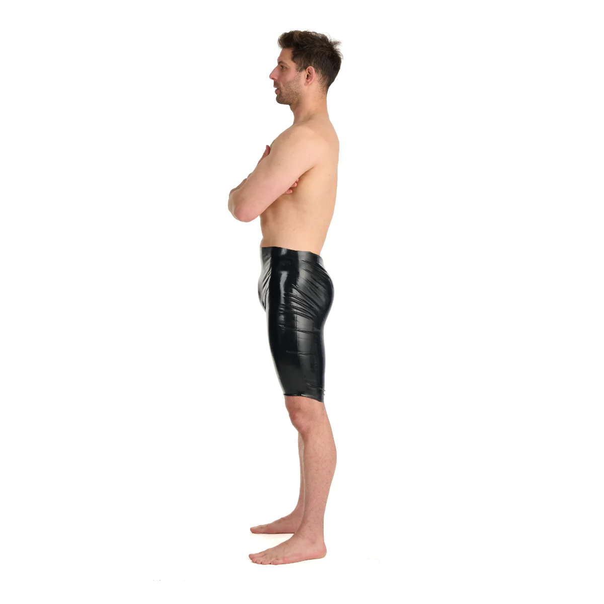 Prowler RED Latex Shorts Black Large - Image 4
