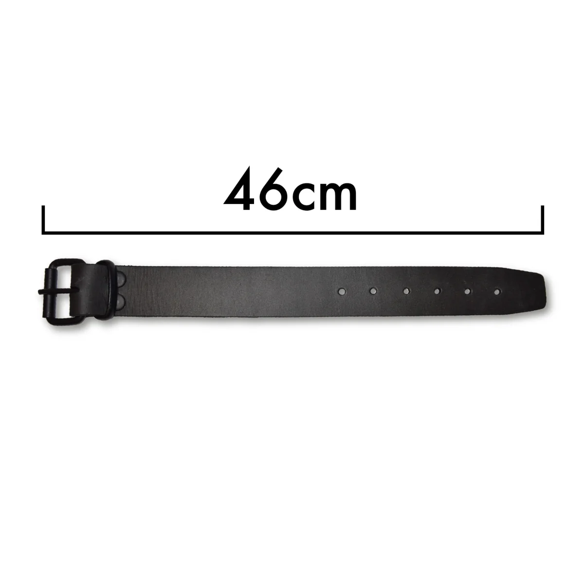 Prowler RED Leather Buckle Bicep Band Black Large - Image 2