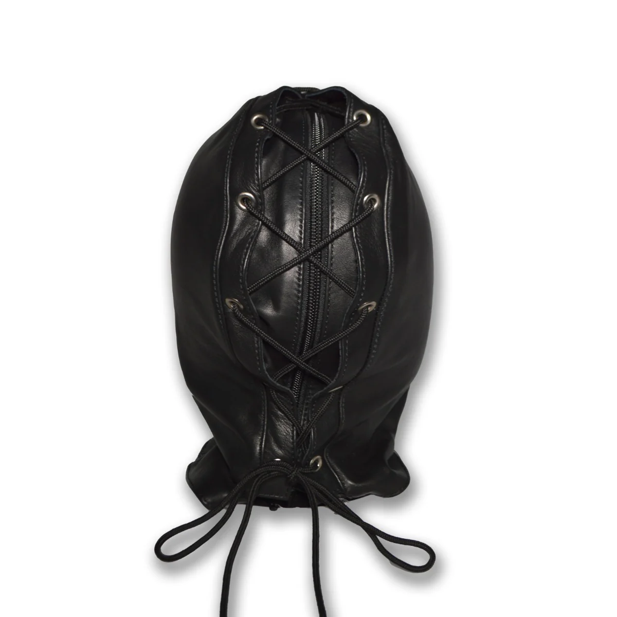 Prowler RED Leather Double Hood With Front Zipper Black - Image 8