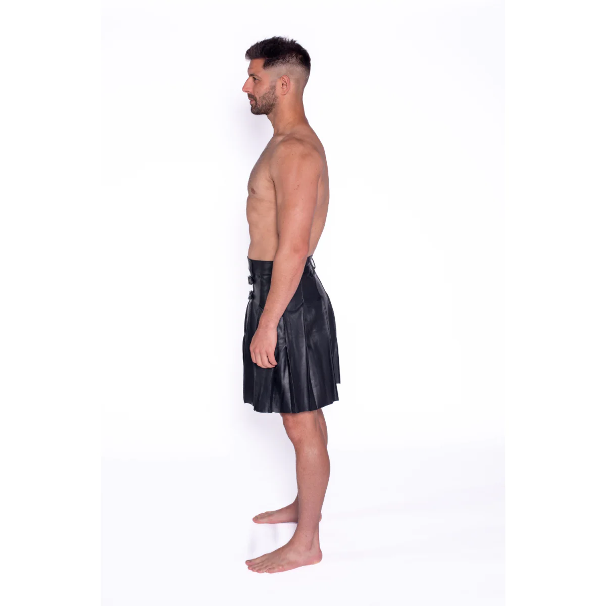 Prowler RED Leather Kilt Black - Image 3